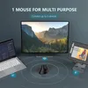 Перезаряжаемая вертикальная мышь Seenda, беспроводная мышь Bluetooth 5,0 3,0 для ноутбуков, ПК, Mac, iPad, 2,4G, USB, эргономичная игровая мышь 240119