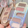 Fleur sait maquillage clair de lune sirène fard à paupières Palette 5 couleurs mat miroitant caméléon femmes beauté ombre à paupières fleurs savoir 240123