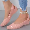 Geklede schoenen Roze wigsandalen Mode Comfort Buitensporten Koele zachte zool Platform Strand Effen Dames Voor dames Zapatos De Mujer