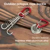 Tents And Shelters Outdoor Camping Octopus Wind Rope Fixing Buckle Wooden Deck Gap Tent Hook