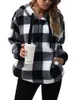 Осень-зима женские пальто с капюшоном и длинным рукавом с принтом и воротником-пуловером, толстовки на открытом воздухе, на полумолнии, однотонные мягкие женские толстовки 240131