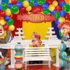 Circus Party Birthday Balloons Red Yellow Blue Green Balloon Arch Garland Kit for Baby Shower Kids Birthday Carnival Party Decor 240130