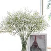 Dekorativa blommor Vit False Flower Babys Breating Gypsophila Silk Bouquet Wedding Home Room Decor Know Know för alla hjärtans dag