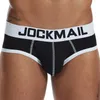 Underpants Jockmail 2024 Shorts Sexy Men Underwear Briefs Cotton Gay Mens Cuecas Brief Bikini Man Srting