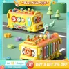 Baby Montessori Speelgoed WhacaMole Vissen Doolhof Puzzel Hamer Spel Muziek Multifunctionele Kids Bus Opbergdoos Educatief 240202