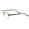Güneş Gözlüğü Çerçeveleri Erkekler Kadınlar İçin Vintage Gözlük Yuvarlak Gözlük El Yapımı 2024 Moda Gözlükleri Tam Jant Gözlükleri RX JDA3224