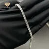 Chain 2Mm 3Mm 4Mm 5Mm Grown Jewelry 10K/14K/ Real Gold Tennis Bracelet With Lab Diamond CVD