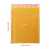 Envoltório de presente 10 pcs Kraft Bubble Mailers Amarelo Acolchoado Mailing Bags Envelopes de Papel Dropship