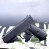 MINI Alloy Pistol Desert Eagle Beretta Colt Toy Gun Model Shoot Soft Bullet For Adults Collection Kids Gifts 120