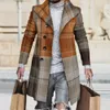 Brand-Mens Coat Casual Men Coat Winter 6 Colors Men Coats Winter Formal Mens Trench Coat Jacket Plus Size S-3Xl Outdoor 240122