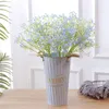 Fleurs décoratives Gypsophila saveur artistique créativité plastique artificiel simple fournitures de fête festive pot de fleurs décoration de pot de fleur