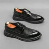 Dress Shoes Parties Woven Man Heels Luxury Evening Dresses Men's Spring Autumn Boots Sneakers Sport Leading Offers 2024