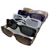 retro sunglasses sun glasses Designer Sunglasses Womens Mens design thin outdoor shopping shadow Classic Versatile casual