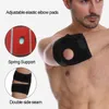 Podkładki kolanowe 1PCS Regulowane wsparcie łokciowe dla mężczyzn Spring Brace Arthritis Golfers Pas Patrz Basketball Gym Akcesoria