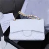 Łańcuch 5A Designer Torba Top Niestandardowy luksusowy torebka torebka srebrna skórzana krowica złota lub skośne ramię 2,55 cm czarny róż i biały