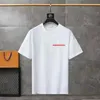 Yaz Kadınları T-Shirt Lüks Üçgen Desen Baskılı Oval Kısa Knolu Kadın Pamuk Yüksek Kaliteli Spor T-Shirt Top 240215