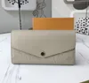 女性の古典的なデザイナー財布エンベロープ財布メンズレディースクラッチハイ高品質のエミードフラワージッパーコイン財布箱ホルダー