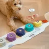 MEWOOFUN GŁOSOWANIE BUDULA PET TOUS Pies Dog Buttons do komunikacji Pet Training Buzzer Buzz do nagrywania z matem 240125