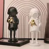 Banksys Deep Sea Drive Statues Resin Craft Home Decoration Christmas Christmas Luxurious Giffious Figurine飾りの部屋の机の飾り240123