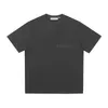Men's T-shirts Mens Fashion Designer Shirt Tshirt High Street Brand Ess Eighth Season Flocking Letter Short Sleeve Iyub U9o6b74yABH9