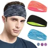 3PCS Batband dla mężczyzn kobiety Elastyczne sportowe opaski do włosów opaski na głowę opaski na głowę.