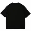 Футболка мужская негабаритного размера в стиле Харадзюку, летние повседневные хлопковые топы с принтом, футболки, уличная одежда, гот, хип-хоп, с коротким рукавом, черная одежда Y2k 240125