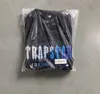 Mens Camisetas Verão Camiseta Trapstar Terno Curto 2.0 Chenille Decodificado Rock Candy Sabor Senhoras Bordadas Bottom Tracksuit Camiseta Movimento Corrente 9791ess