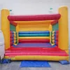 4x4m (13.2x13.2ft) Unique style trampolines balloon inflatable jumper castle rainbow color bouncing house bouncer with blower on discout