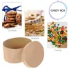 Take Out Containers Cookie For Gift Giving Oval Carton 6x4x2 Boxes Bakery Supplies Multifunction Packaging Small