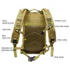 30L Military Tactical Assault Pack Backpack Army Molle Waterproof Bug Out Bag Small Outdoor Hiking Camping Hunting Rucksack 240124