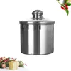 Storage Bottles 1750 Ml Kitchen Canisters Container Food Bottle Round Home Tool Coffee Beans Tank Sealed