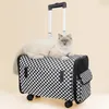 Hundbilsäte täcker Edenpetz Load 15 kg Pet Trolley 4 Universal Wheels Big Travel Case Cat barnvagn