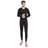 Sous-vêtements thermiques pour hommes, léger, hiver, printemps, chemise respirante, hauts couche de Base, manches longues, chaud