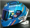 Shoei Integral X14 X-14 X-Spirit Alex Marquez 73 TC-02 Casco de Moto Visera antivaho Hombre Montando Coche Casco de Moto de Carreras de Motocross - Casco NO ORIGINAL