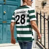 Camisetas para hombre, ropa deportiva urbana con estampado Digital y cuello redondo, edición de Portugal, camiseta de fútbol, conmemoración de Cristiano Ronaldo, 2024