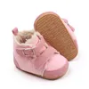 Buty Born Girls Snow Winter Cute Kostka ciepłe buty do chodzenia dla niemowląt dla niemowlęcia maluchek 0-18m