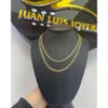 Chain Hip Hop Personal 10K Solid Gold Plated Sier Moissanite Iced Out Necklace Men/Women 10Mm Cuban Link Ch