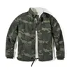 Vestes de chasse Camouflage hommes veste épaissir chaud velours col debout coton décontracté confortable sauvage automne hiver manteaux d'extérieur