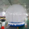 Atacado atividades ao ar livre 3m 10 pés grande barraca de cúpula transparente para decoração de festa de Natal globo de neve inflável personalizado