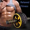 Healthy abdominal wheel Home use quiet wearresistant exercise roller abdominals reduction machine exercises fitness equipment 240127