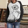 Herfst Etnische Stijl 3D Print Raglanmouwen Vrouwen Truien Hoodies Streetwear Vrouwelijke Sweatshirts Tops Oversized Vrouw Kleding 240131