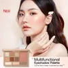 Carslan 10 Colors Silky Twinkle Comprehensive Eyeshadow Palette Nude Warm Natural Matte Glitter Pearly Eye Shadow Women Makeup 240127