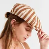 Berets Sboy Hats For Women Classic 8 Panel Striped Gatsby Ivy Hat Female Girls Octagonal Beret Spaper Painter Cap