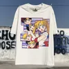 Camisetas masculinas vintage bibos mesma linda menina guerreiro vintage lavado de manga curta na moda marca vtg americano casual camiseta rmtp