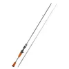 Ultra Light Fishing Rod Carbon Fiber Spinning Casting Fishing Pole Ultra Soft Solid Top Fast Trout Fishing Rupps Bait WT 1.5-8G 240122