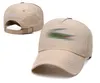 2024 Chapeau de luxe designer crocodile femmes et hommes casquette de baseball design de mode casquette de baseball populaire jacquard casquettes de pêche neutres en plein air