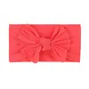 Hair Accessories 1PC Soft Elastic Headband For Baby Girl Twist Bow Cotton Band Born Wide Turban Bands