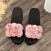 Zapatillas 2024 mujeres arco sandalias de verano zapatilla interior al aire libre chanclas zapatos de playa moda femenina casual regalo de flores