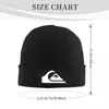 Berets Quik Logo Motorhaube Hüte Silber Mode Marke Gestrickte Hut Männer Frauen Nette Thermische Elastische Beanie Winter Kpop Custom Caps