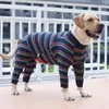 Dog Apparel Pets Dogs Clothing Puppy Bodysuit Jumpsuit Coat Outfit Pet Clothes Spring And Summer Cotton Stretchy Recovery Post Suit